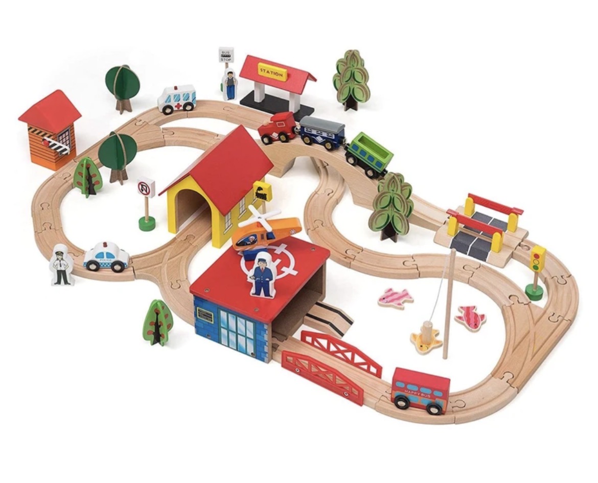 Kids fun railway set 69 p