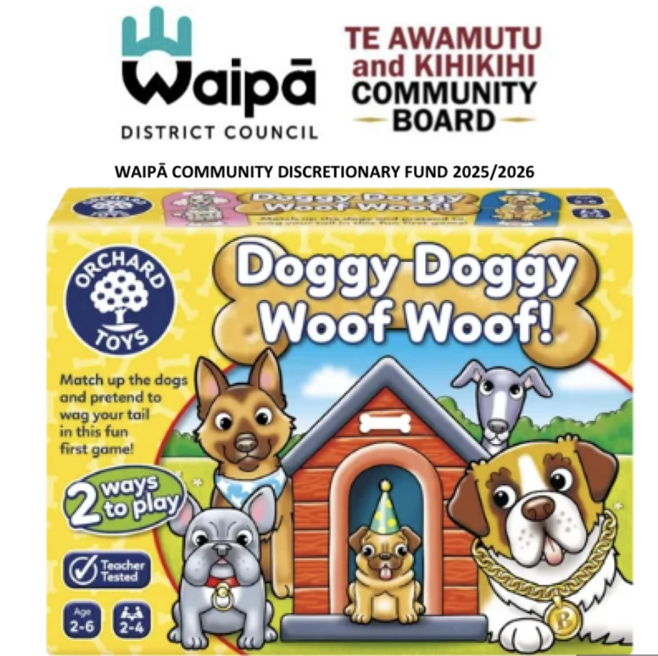 Orchard Toys Doggy Doggy Woof Woof