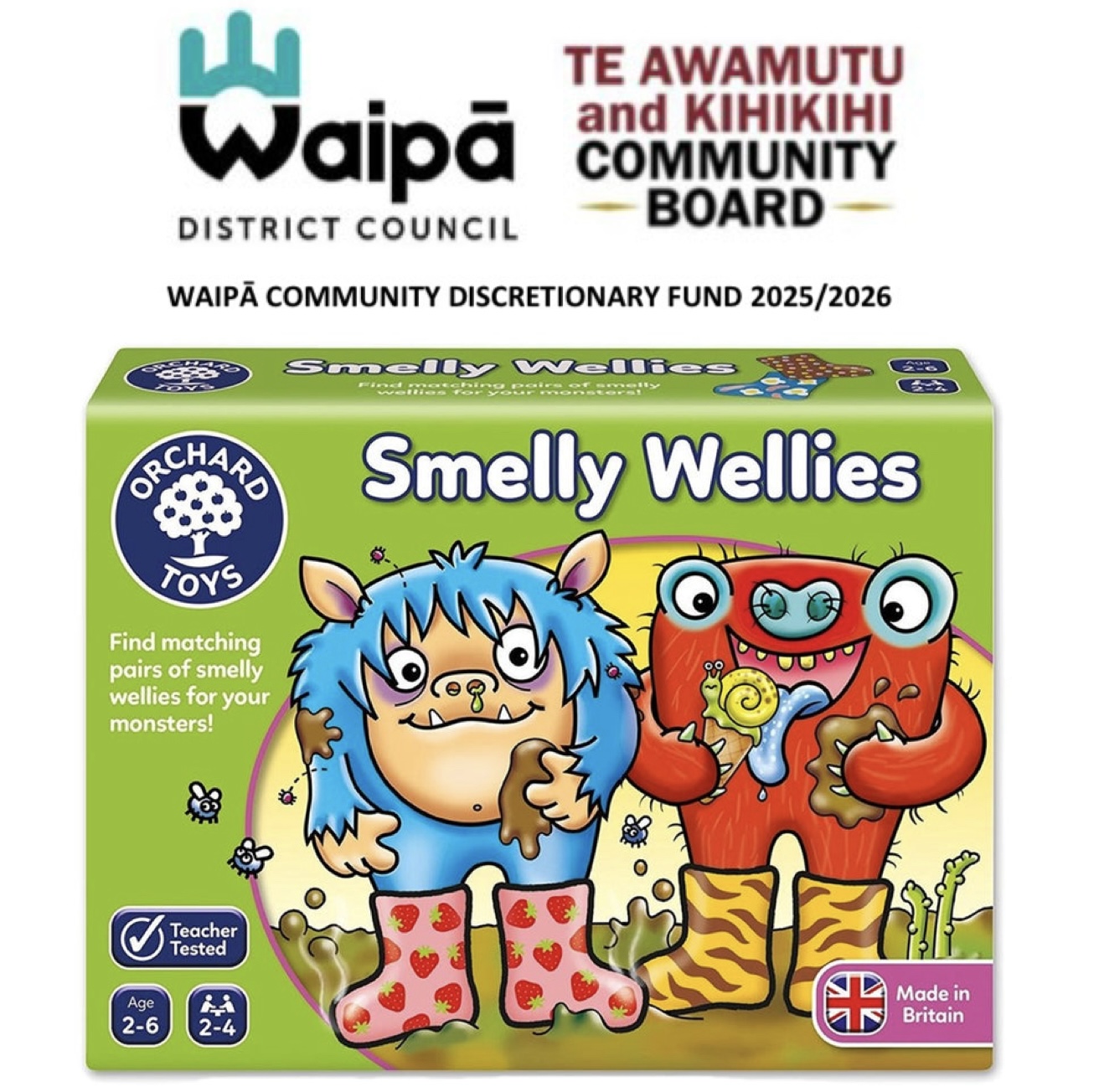Orchard Toys Smelly Wellies